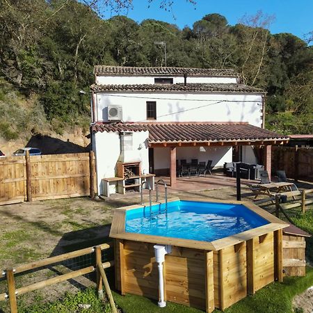 Casa Rural Can Ricos - El Mirador Del Montseny Vallgorguina Extérieur photo