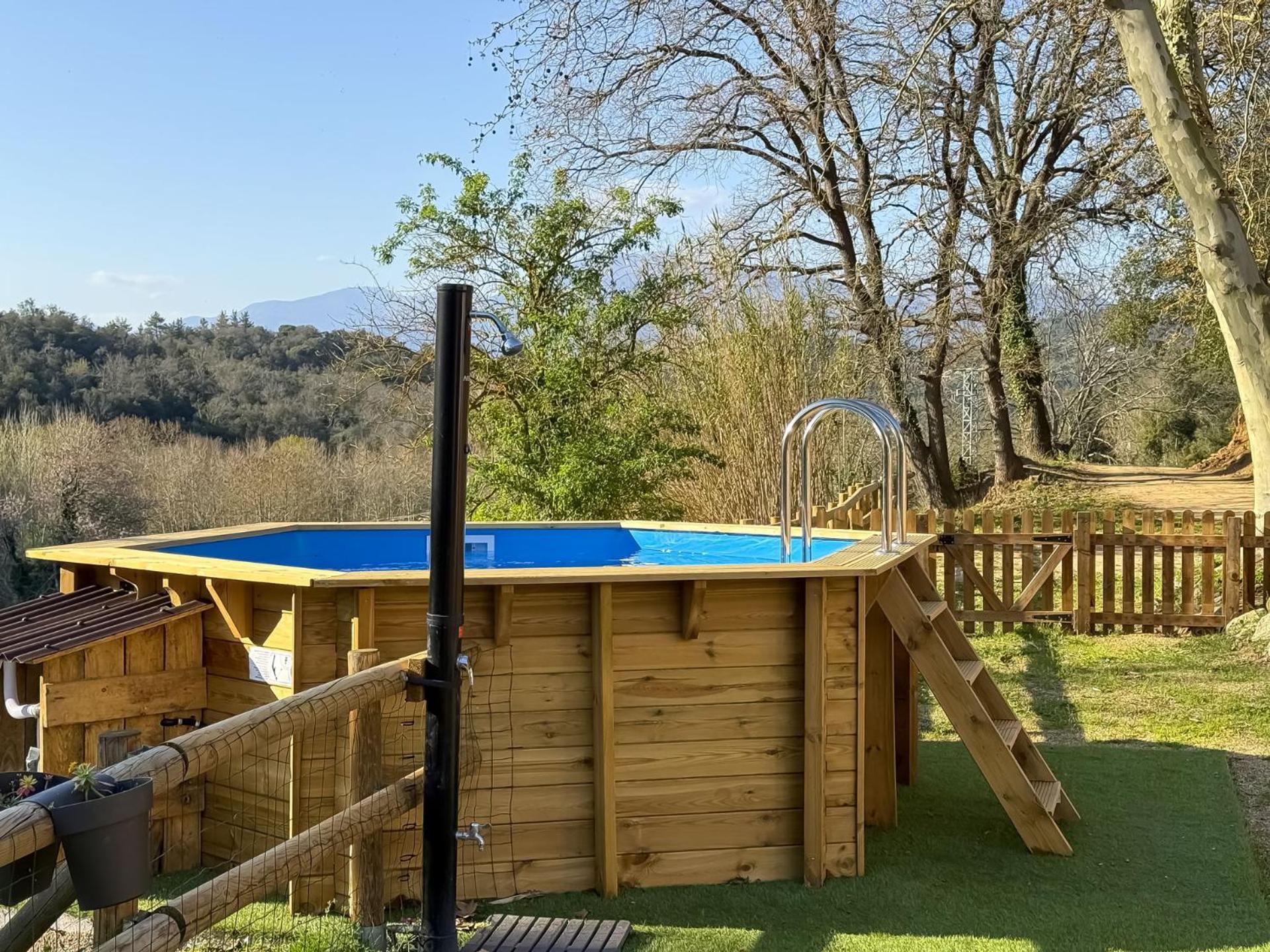 Casa Rural Can Ricos - El Mirador Del Montseny Vallgorguina Extérieur photo
